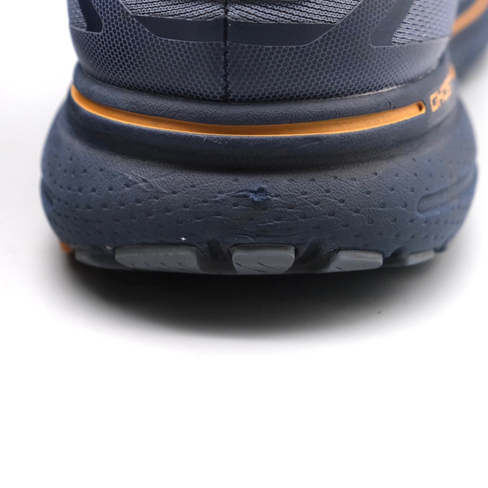 Brooks Ghost 15 Mens Blue Orange Running Sneakers Athletic 13 1103931D025 - Picture 9 of 12